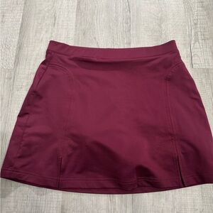 Adidas Women's Burgundy Mini Skirt